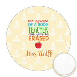 Teacher Gift Printed Cookie Topper - Round (Personalized)