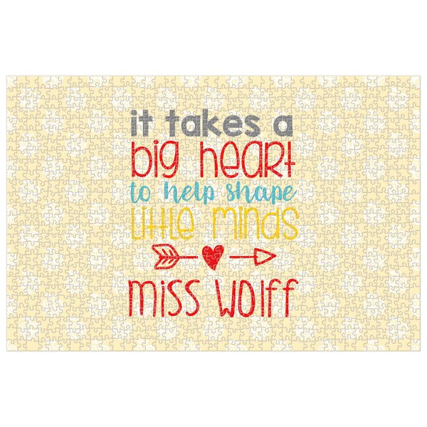 Custom Teacher Gift Jigsaw Puzzle - 1000-piece (Personalized)