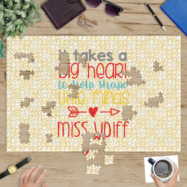 Teacher Quote Jigsaw Puzzle 1014 Piece - In Context