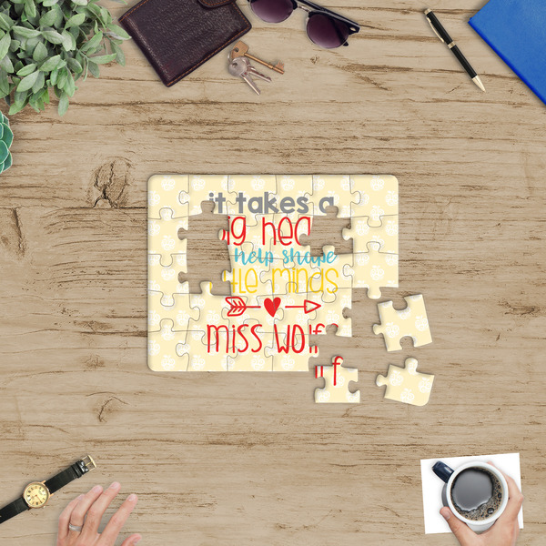 Teacher Quote Jigsaw Puzzle 30 Piece - In Context