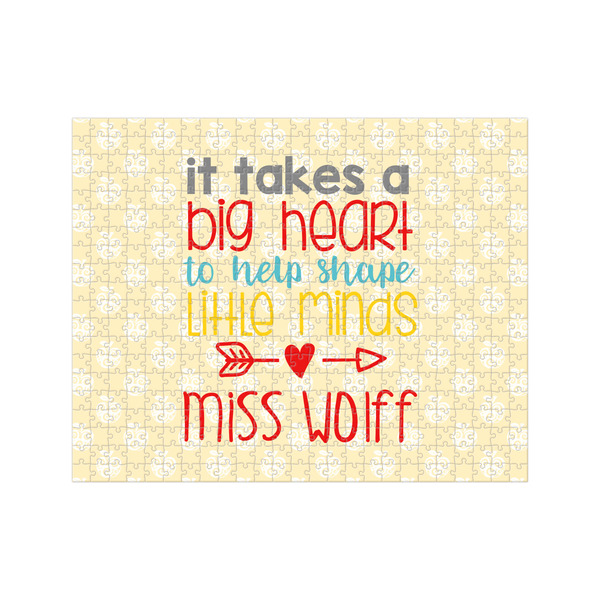 Custom Teacher Gift Jigsaw Puzzle - 500-piece (Personalized)