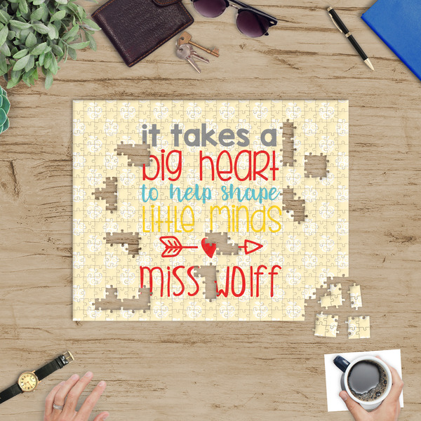 Teacher Quote Jigsaw Puzzle 500 Piece - In Context