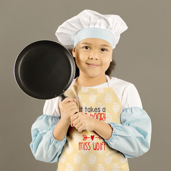Teacher Quote Kid's Aprons - Medium - Lifestyle