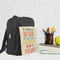 Teacher Quote Kid's Backpack - Lifestyle