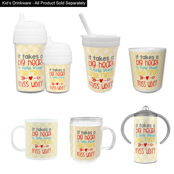 Teacher Quote Kid's Drinkware - Customized & Personalized