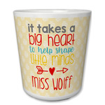 Teacher Gift Plastic Tumbler 6 oz (Personalized)