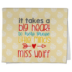 Teacher Gift Kitchen Towel - Poly Cotton (Personalized)