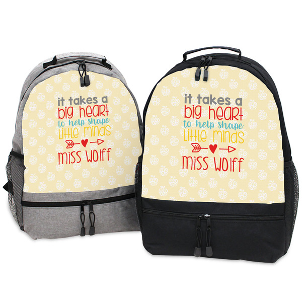 Teacher Quote Large Backpacks - Both
