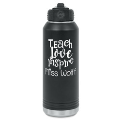 Teacher Gift Water Bottle - Laser Engraved (Personalized)