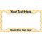 Teacher Quote License Plate Frame - Style A