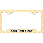 Teacher Gift License Plate Frame - Style C (Personalized)
