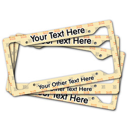 Teacher Quote License Plate Frame (Personalized)