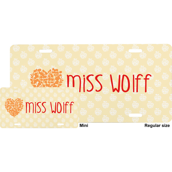 Teacher Quote License Plate (Sizes)