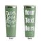 Teacher Quote Light Green RTIC Everyday Tumbler - 28 oz. - Front and Back