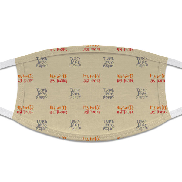 Custom Teacher Gift Cloth Face Mask - T-Shirt Fabric (Personalized)