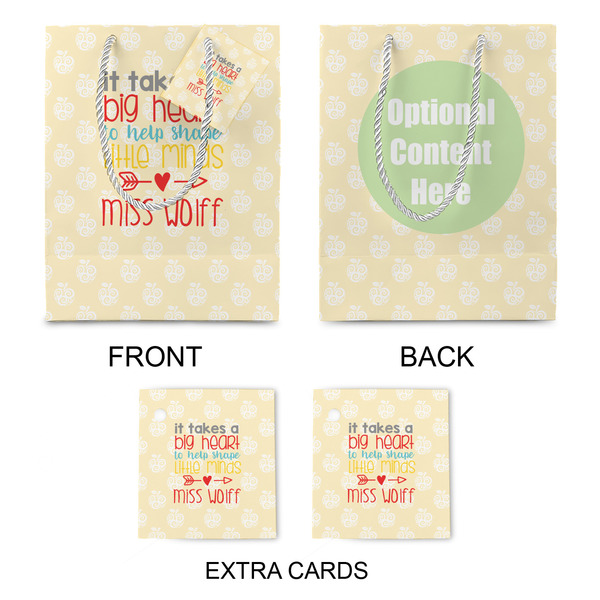 Teacher Quote Medium Gift Bag - Approval