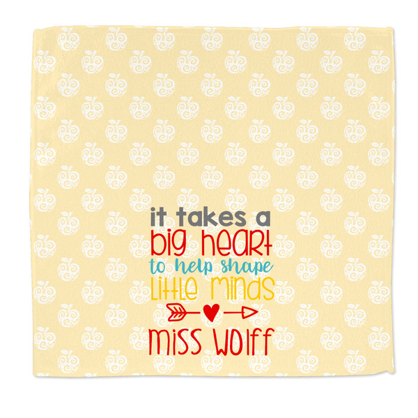 Custom Teacher Gift Microfiber Dish Rag (Personalized)