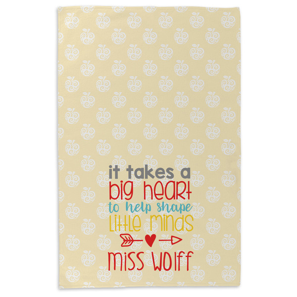 Teacher Quote Microfiber Dish Towel - APPROVAL