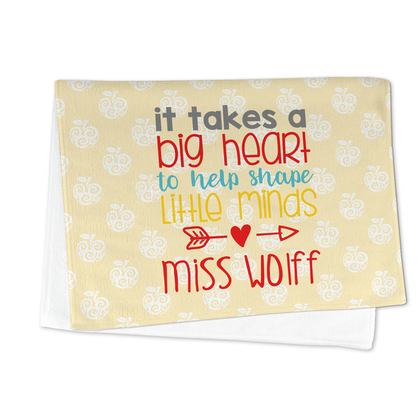 Teacher Quote Microfiber Dish Towel - FOLDED HALF