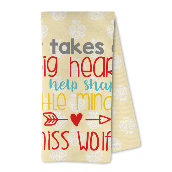 Custom Teacher Gift Kitchen Towel - Microfiber (Personalized)
