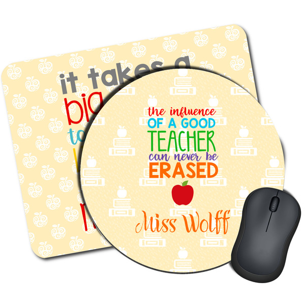 Custom Teacher Gift Mouse Pad (Personalized)