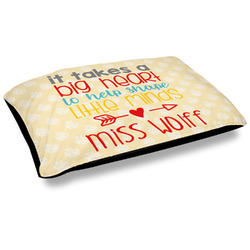 Teacher Gift Outdoor Dog Bed - Large (Personalized)