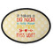 Teacher Quote Oval Patch