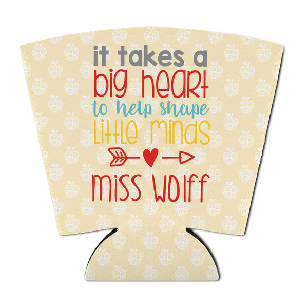 Custom Teacher Gift Party Cup Sleeve - with Bottom (Personalized)