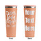 Teacher Quote Peach RTIC Everyday Tumbler - 28 oz. - Front and Back