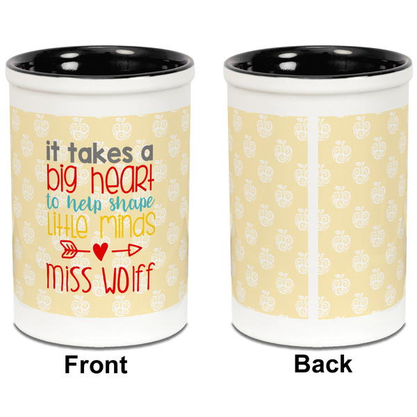 Teacher Quote Pencil Holder - Black - approval