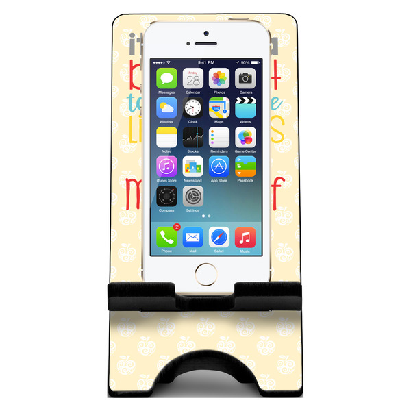 Teacher Quote Phone Stand - Large - w/ Phone