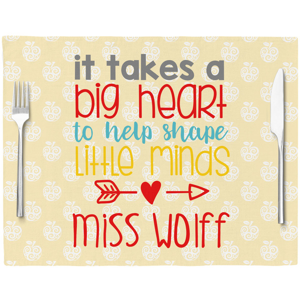 Teacher Quote Placemat with Props