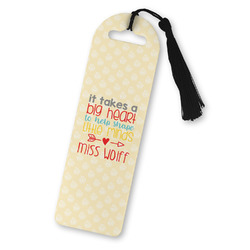 Teacher Quote Plastic Bookmark (Personalized)