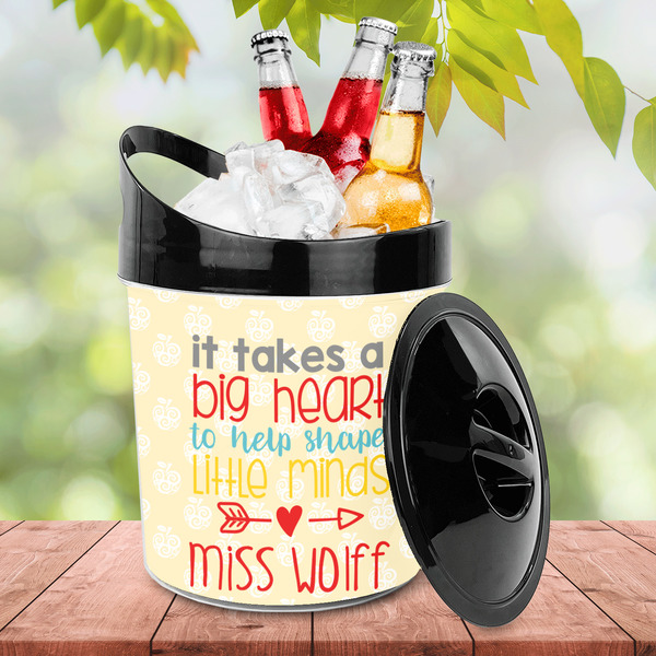 Teacher Quote Plastic Ice Bucket - LIFESTYLE