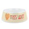 Teacher Gift Plastic Dog Bowl - Medium (Personalized)