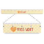 Teacher Gift Plastic Ruler - 12" (Personalized)