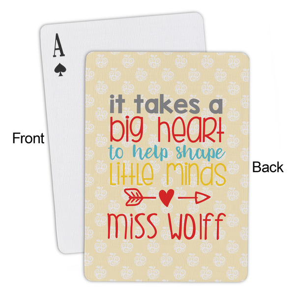 Teacher Quote Playing Cards - Approval