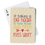Teacher Gift Playing Cards (Personalized)