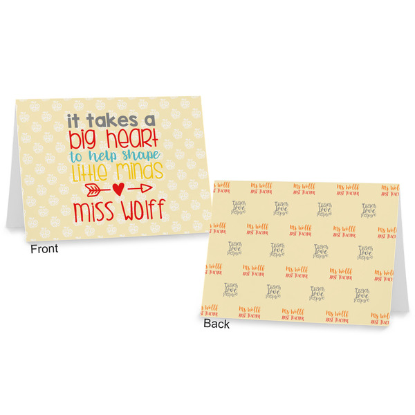 Teacher Quote Postcard - Front and Back