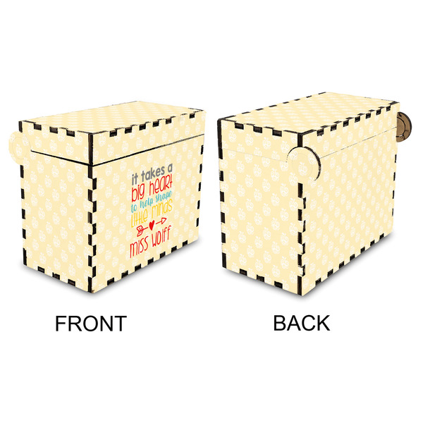 Teacher Quote Recipe Box - Full Color - Approval