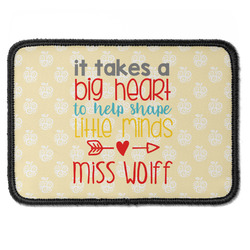 Teacher Gift Iron On Rectangle Patch (Personalized)