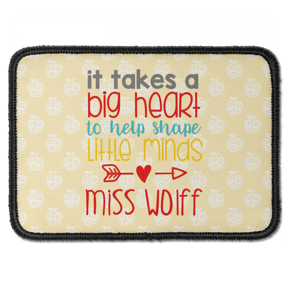 Teacher Quote Rectangle Patch