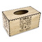 Teacher Quote Rectangle Tissue Box Covers - Wood - Front