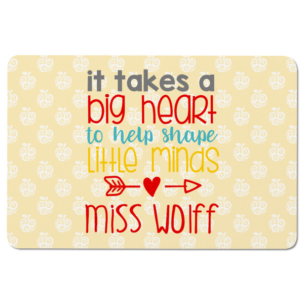 Teacher Quote Rectangular Fridge Magnet - FRONT