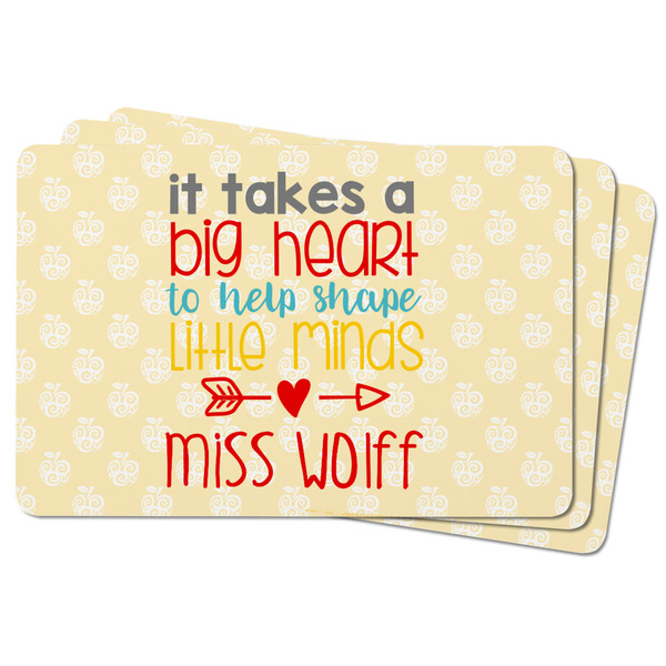 Teacher Quote Rectangular Fridge Magnet - THREE