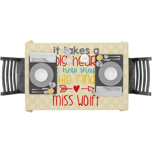 Teacher Quote Rectangular Tablecloths - LIFESTYLE