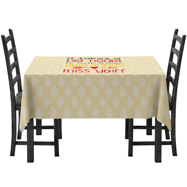 Custom Teacher Gift Tablecloth (Personalized)