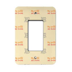Teacher Gift Rocker Style Light Switch Cover (Personalized)