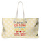 Teacher Gift Large Tote Bag with Rope Handles (Personalized)