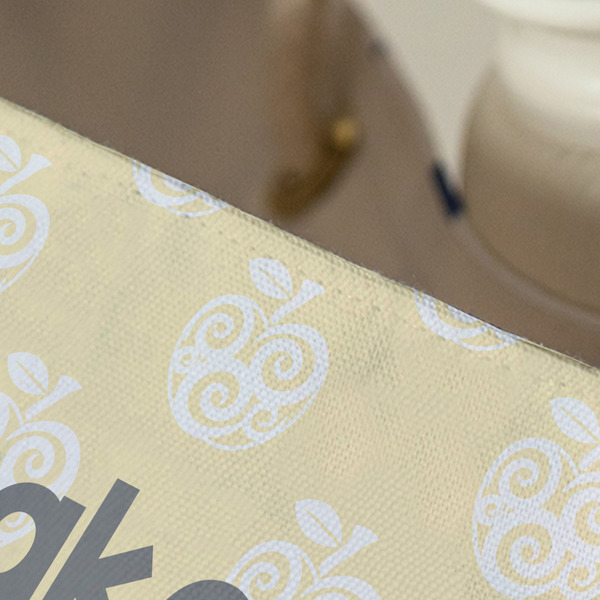 Teacher Quote Large Rope Tote - Close Up View